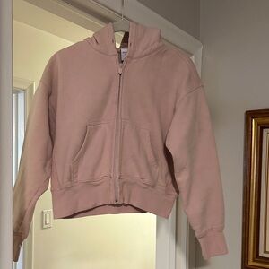 Aritzia Blush Sweatfleece Hoodie XS